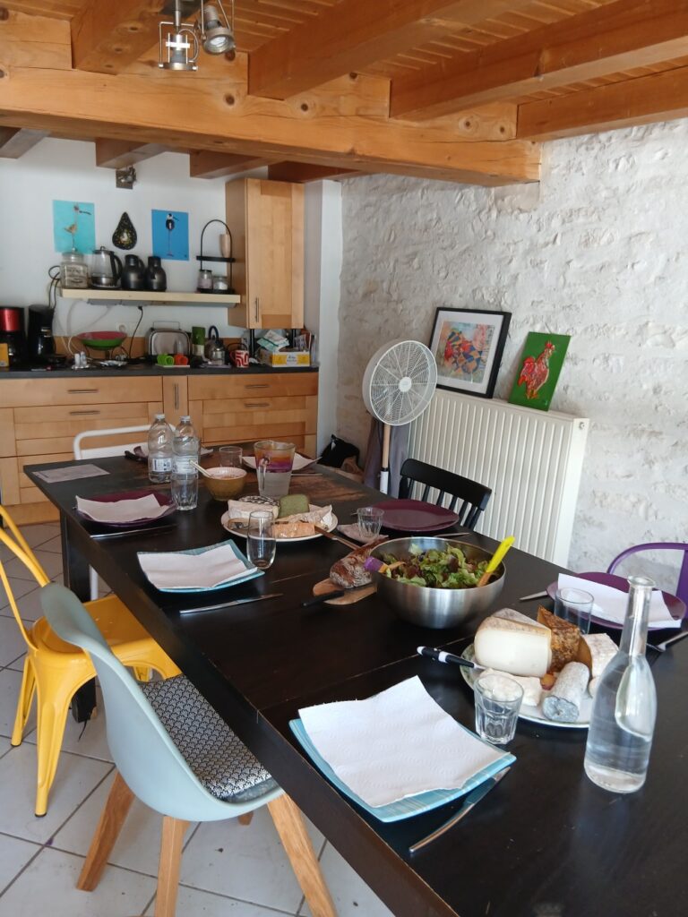 table à manger pour les repas